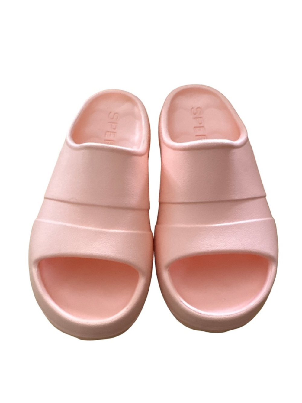 Sperry Peach Slide Sandals - size 6